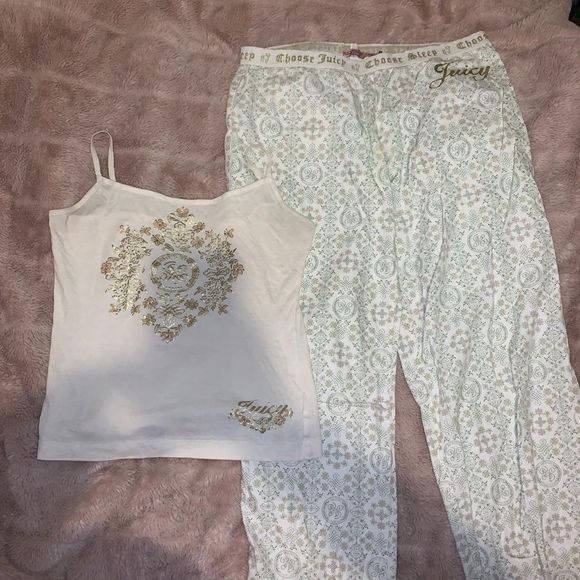 Rare Juicy Couture pajama set🍦 - Picture 1 of 5